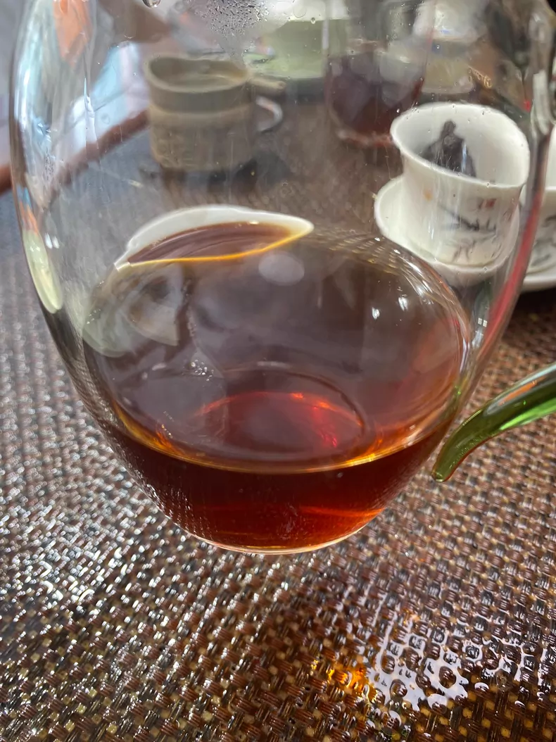 早期收藏的老茶頭-普洱熟普包郵一斤裝 普洱茶 BUASHOP普洱老茶