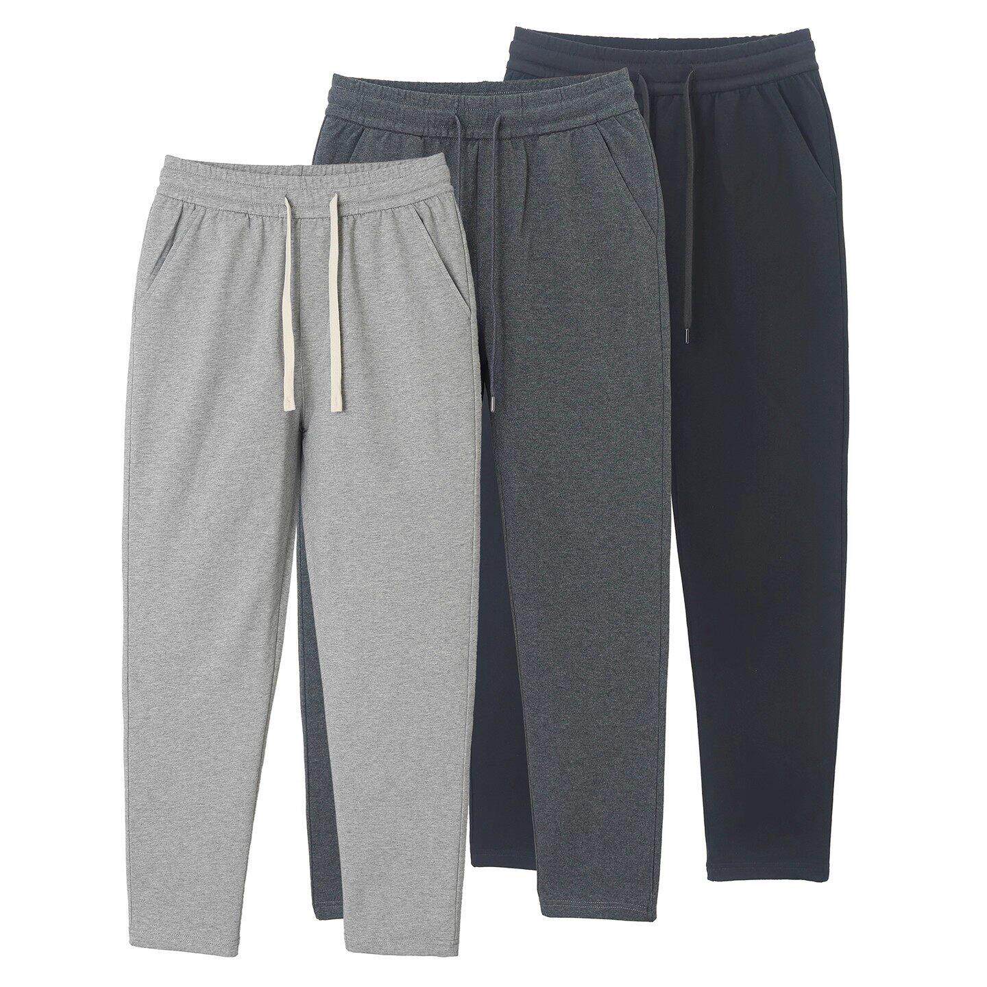 Roamix 绅度~早秋薄款运动裤男修身小脚休闲裤男加绒直筒九分卫裤