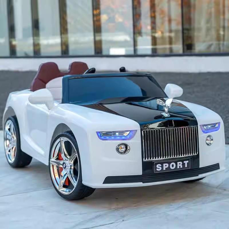 正品儿童电动车四轮宝宝小汽婴幼小车遥控充电玩具车坐人可男女孩