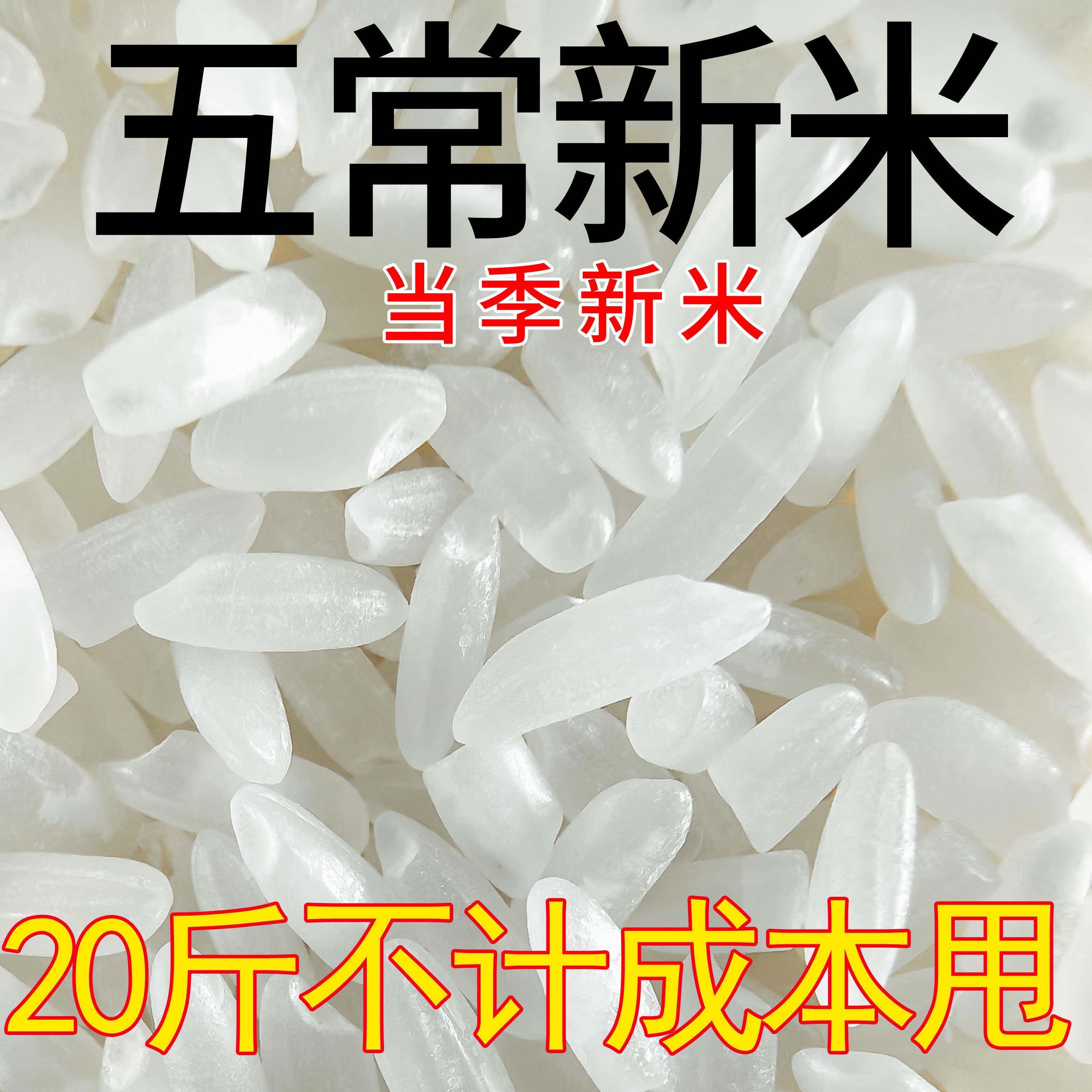 【特惠新米】正宗东北五常稻花香长粒香珍珠米10斤20斤好吃大米