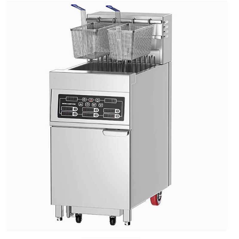 全自动升降电炸炉商用立式智能双缸双槽炸锅大容量电热炸炉台式,厨房电器,商用炸锅/炸串/薯条机,淘宝优惠券,粉丝福利购,淘宝优惠卷