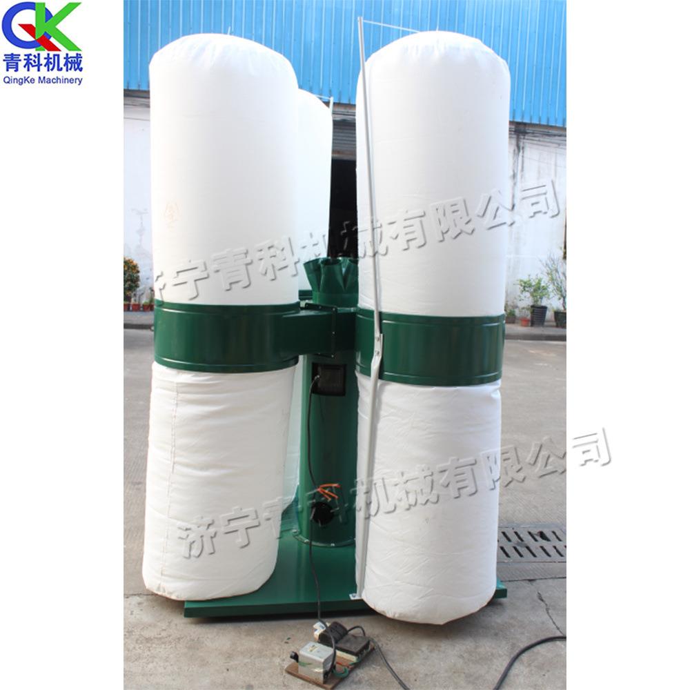 塑料厂灰尘碎屑吸尘器 单双桶布袋式集尘器 可移动式布袋除尘器