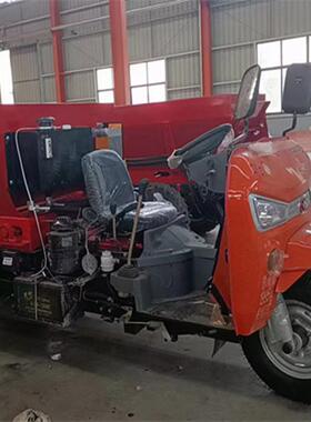田间地头三轮撒机粪拖拉绞龙DTZ抛粪机牛块状颗粒干湿粪施肥车机