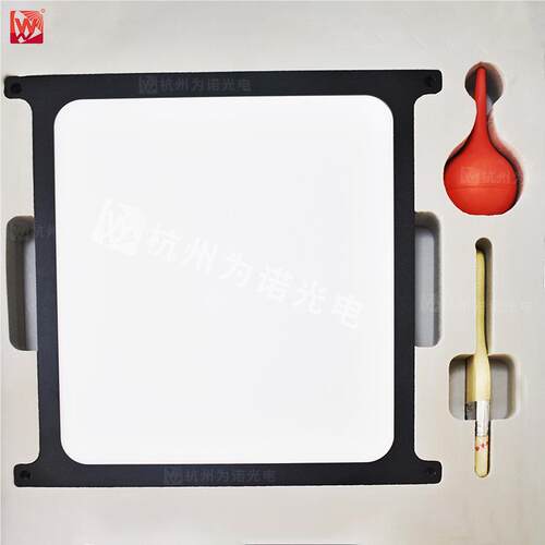 源头厂家学光测量标准标WN-CBX白板漫反射板标准靶朗伯体白板度校