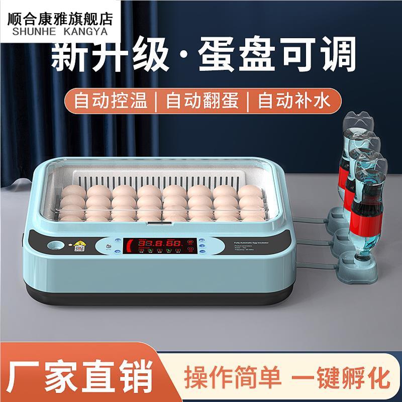 现货孵小鸡的机器芦丁鸡珍珠w鸟鹌鹑鹦鹉鸽子小型孵蛋器儿童孵化