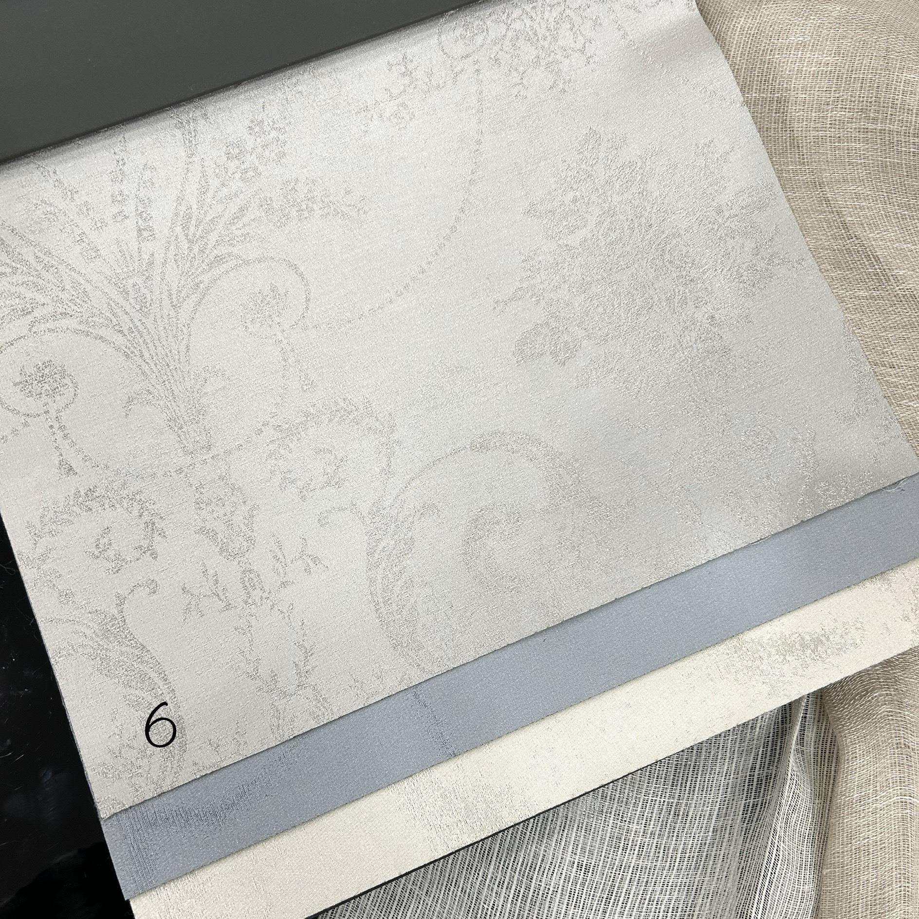 门幅280cm定宽买高度无限高高窗欧式小法式宽幅提花仿真丝窗帘布