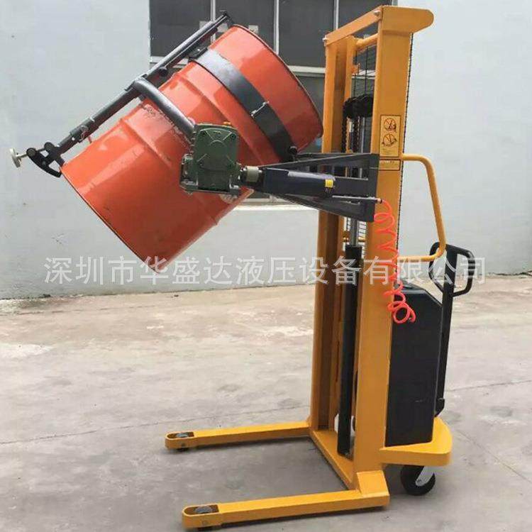 半电动油桶堆车 YL50电动称重油桶桶RDX倒料高车 电升电翻油2翻转,搬运/仓储/物流设备,吊装带,淘宝优惠券,粉丝福利购,淘宝优惠卷