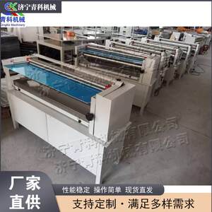 工业级皮革纸过胶设备纸张过胶压平处理机滚筒式台面上胶机