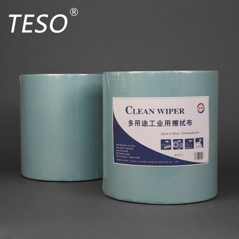擦拭吸 无尘大卷纸绿色纸无尘多功能无81021油擦拭纸工业