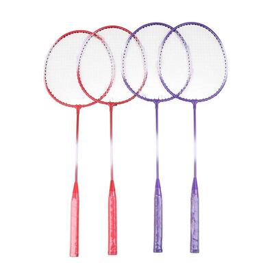Professional Badminton Rackets Shuttlecocks and Carrying Bag