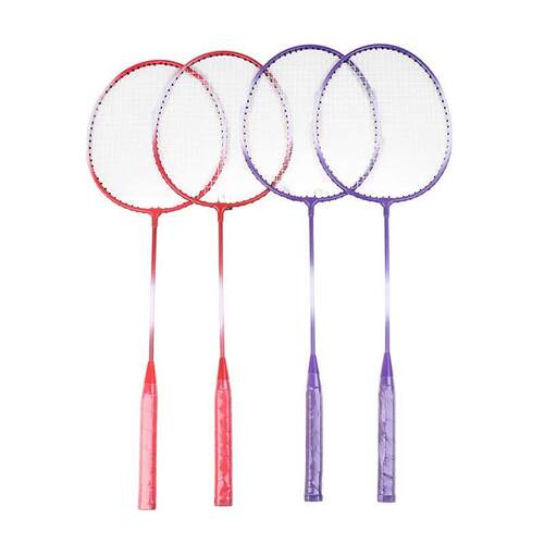 Professional Badminton Rackets Shuttlecocks and Carrying Bag
