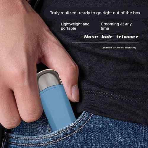 电动鼻毛修剪器男士充电式清理鼻孔去鼻毛剪刀剃刮去神器耳毛鼻腔
