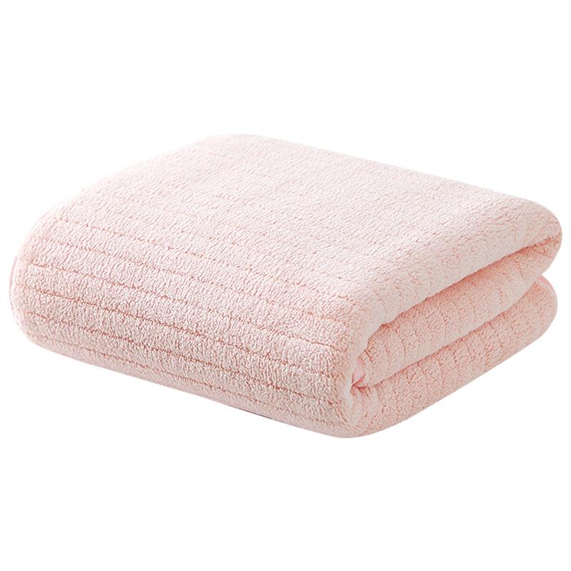加厚珊瑚绒浴巾70*140cm