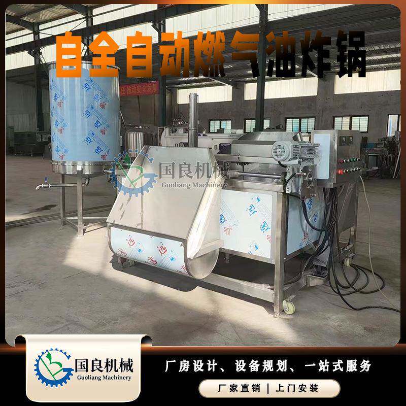 牛肉干油炸机 自动控温 土豆片油炸锅 蚂蚱蚕蛹高温油炸设备