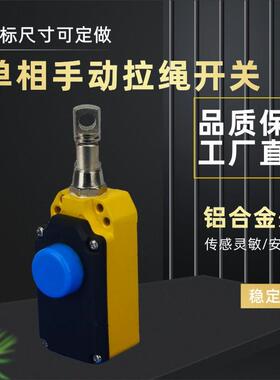 拉线开关LS-LX-S/Z拉绳急停开关ZS7111/1SVD手动自动复位带按钮