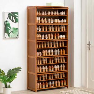 长60/70/80宽33cm简易鞋柜家用鞋子收纳柜子门口玄关阳台翻门鞋架