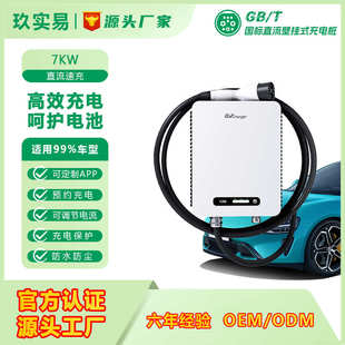 40KW壁挂式 直流充电桩运营版 家用新能源汽车9孔7KW 国标 20KW