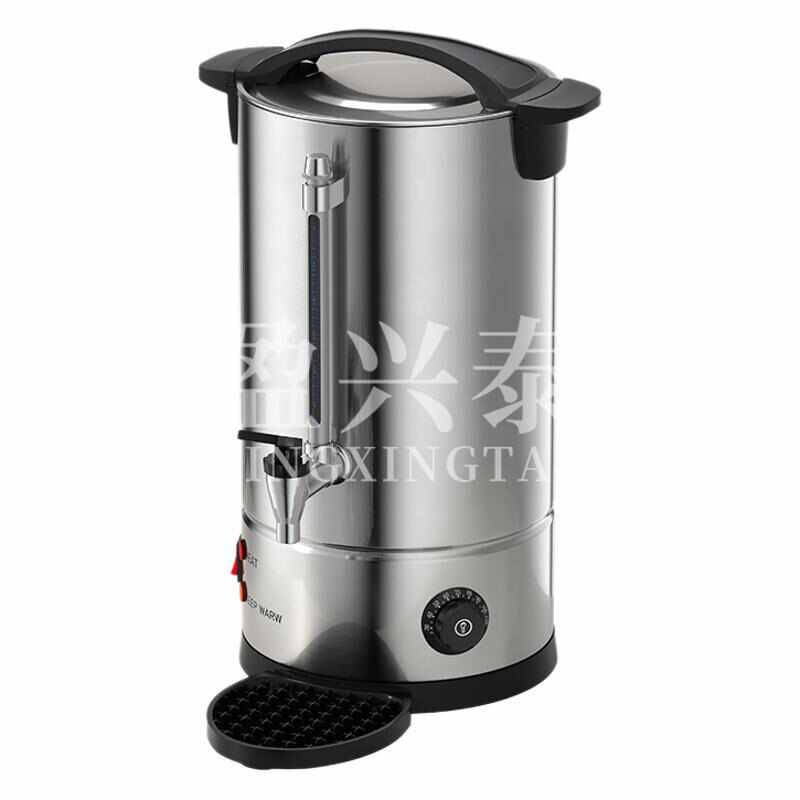 110V双层304电热桶大容量开水桶咖啡桶酒店餐厅不锈钢煮茶桶月子