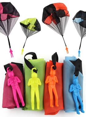 5Set Kids Hand Throwing Parachute Toy For Children's