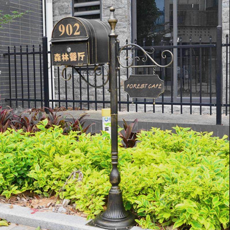 欧式户外铁艺别墅信箱信报箱邮筒防雨收件箱明信片信箱,商业/办公家具,邮筒/信报箱,淘宝优惠券,粉丝福利购,淘宝优惠卷