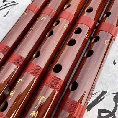 正品L9 辰篪手乐器罗刚工1苦竹笛子初1学考级教学中国民族吹奏管