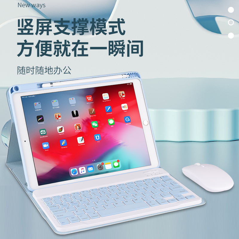 适用于适用华为Matepadair保护套Matepad防摔11.5英寸柔光版外壳BTK一W00带笔槽W10旋转DBY2支架AL00蓝牙WOO