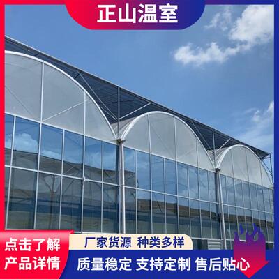 阳光板连栋智能温室大棚农业蔬菜花卉瓜果种植连栋阳光板温室
