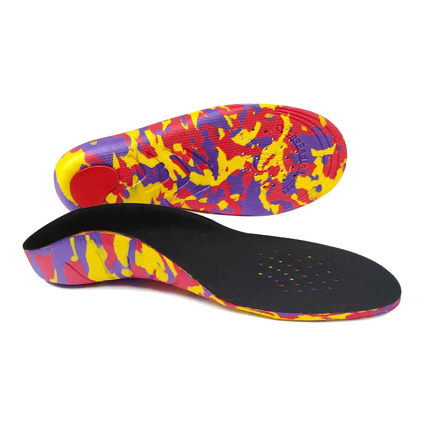 高足弓扁平足矫正鞋垫OX型腿儿童成人男女内外八字平足矫形鞋垫定