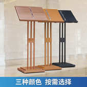 售楼部资料架吧台餐厅翻页菜单架菜谱架售楼资料导购架展架价目