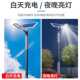 太阳能回纹路灯6米LED照明灯中式 复古庭院灯新农村市政工程路灯杆