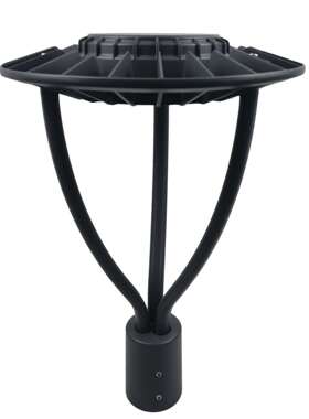 直销30W40W50W60W铝制分时调光足瓦经济款LED庭院灯头出口款