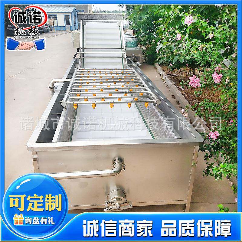 果蔬清洗设备白菜胡萝卜高压喷淋清洗机叶类蔬菜清洗机设备