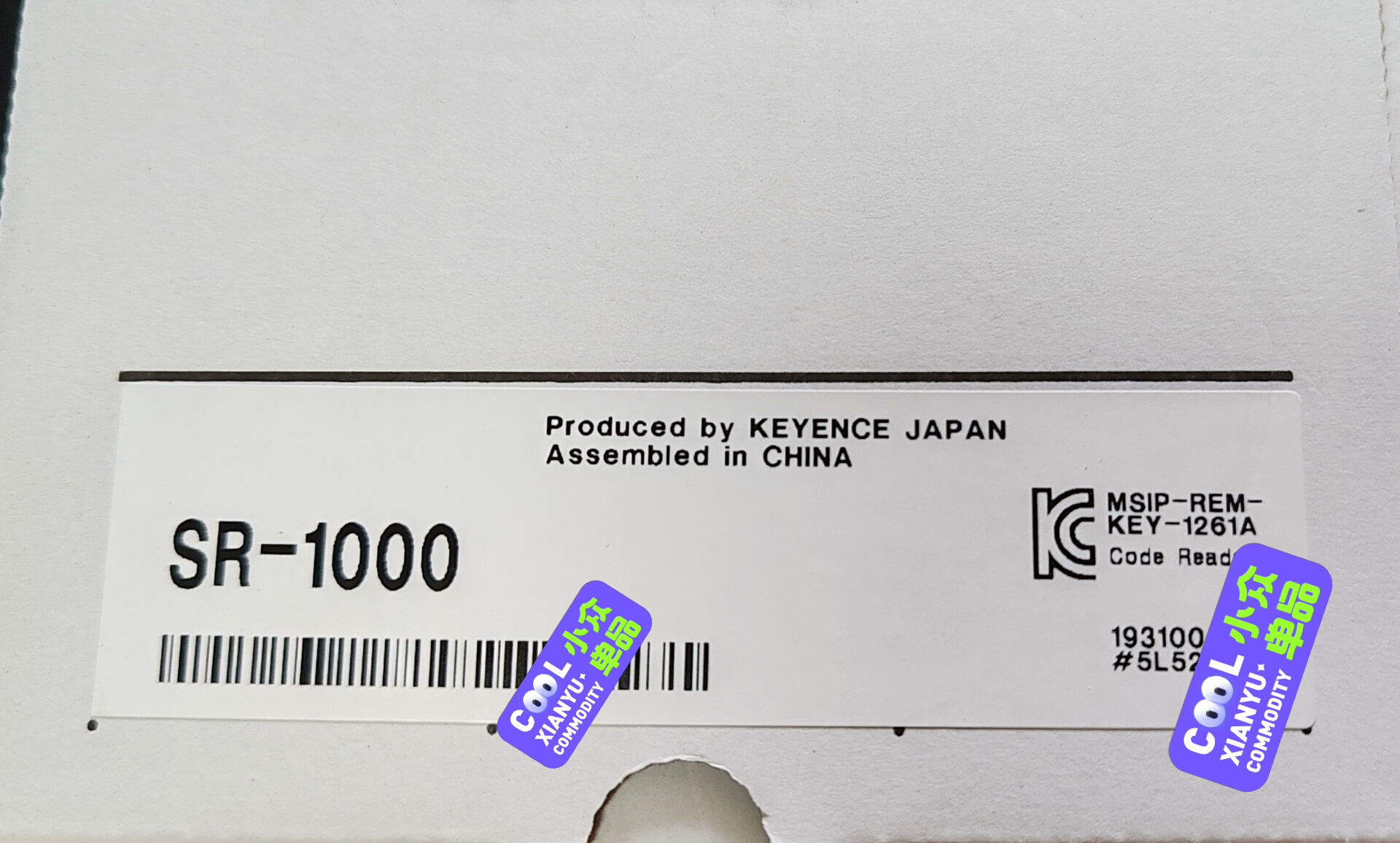 基恩士SR-1000传感器  全新原装正品  日本产  未拆