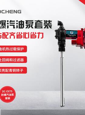 12V24V防爆直流汽油泵车载小型加油机汽油自吸泵总成大流量电动