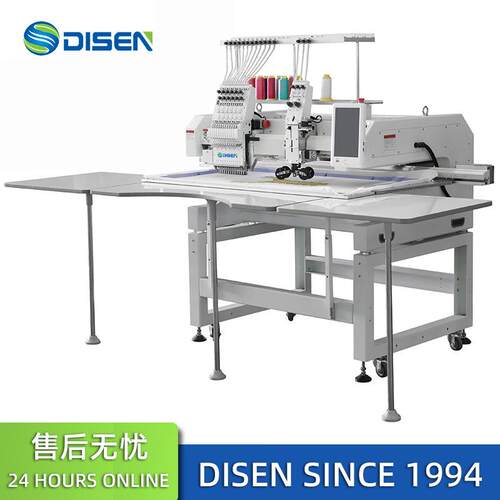 全自动电脑大幅面单头特种绣花机刺绣平绣机Embroidery Machine