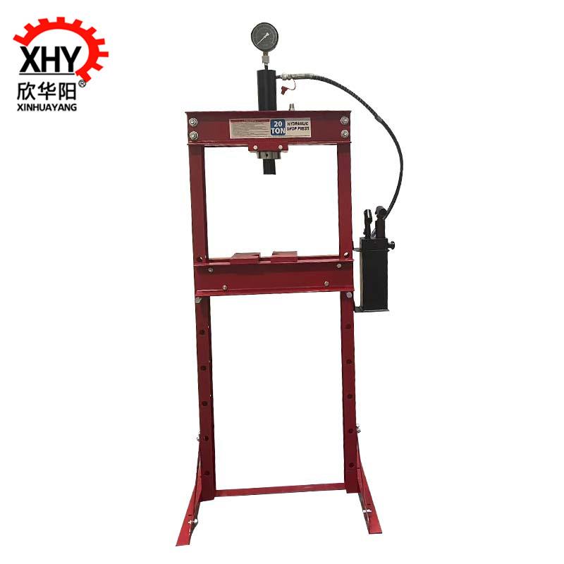 20吨压力机带表压床压轴承轴承机汽修工具20吨分体式手动压力机