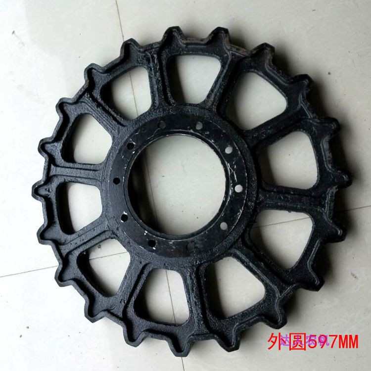 湖南农夫驱动轮履带拖拉机驱动轮702/802/902三角形底盘旋耕机件