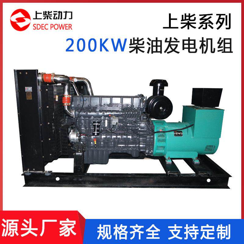 股份柴油机发电机组200KW三相四线养殖场备用200千瓦发电机