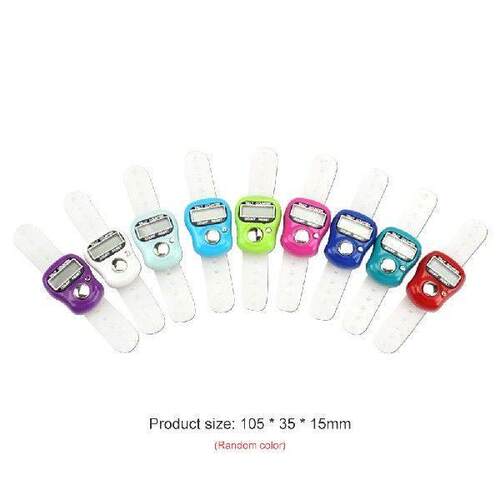 Electronic Finger Counter Ring with LED Digital Display