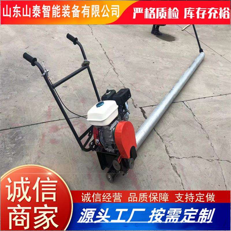 原厂销售电动单轴手拉震动滚 混凝土滚平机 单滚轴整平机