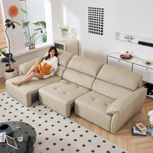 床多功能两用家庭影院客厅饰品 发 零靠墙高靠背大象耳朵智能伸缩电动 沙