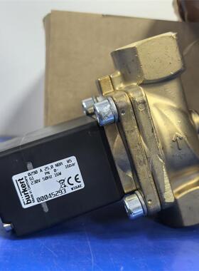 全新burkert宝德电磁阀0290 DN25两位两通 黄铜常闭 00045293正品
