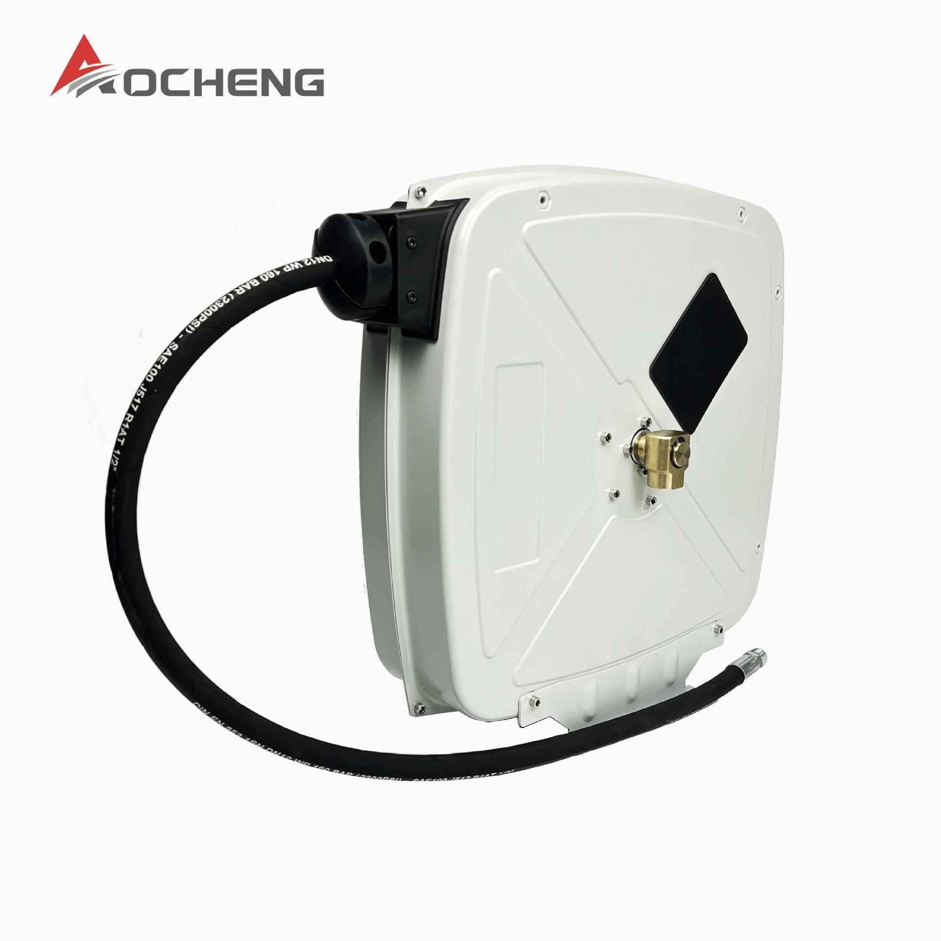 1/2机油卷盘全包式黄油卷盘油管卷盘自动卷盘卷管器自动伸缩卷管