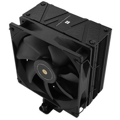 利民 AS120 EVO DARK刺灵 CPU塔式风冷散热器12cm风扇全喷涂黑漆