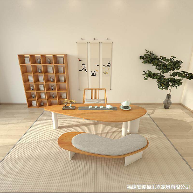 2021款实木茶桌椅组合新中式个性创意茶台家用小户型客厅简约茶几