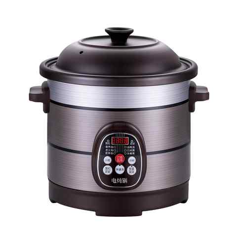 高档瓷紫锅砂锅煮粥煲汤8升大容智量商用陶家用电炖砂锅能保温杂