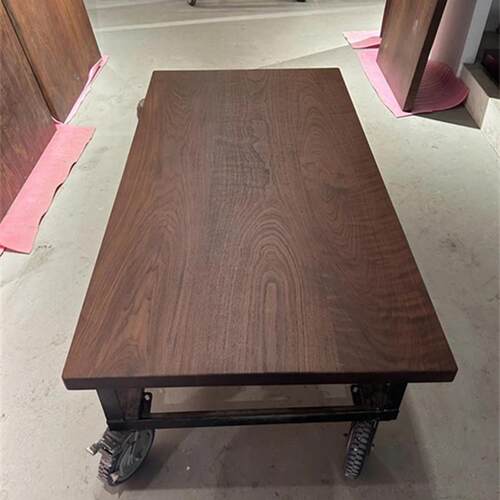 尺寸：150*80*4.5 三拼 北美黑胡桃大板 全方