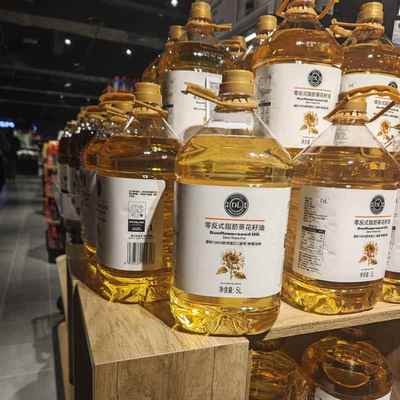 许昌pang东来压榨一级葵花籽油1.8L5L升天使城时代广场生活广场