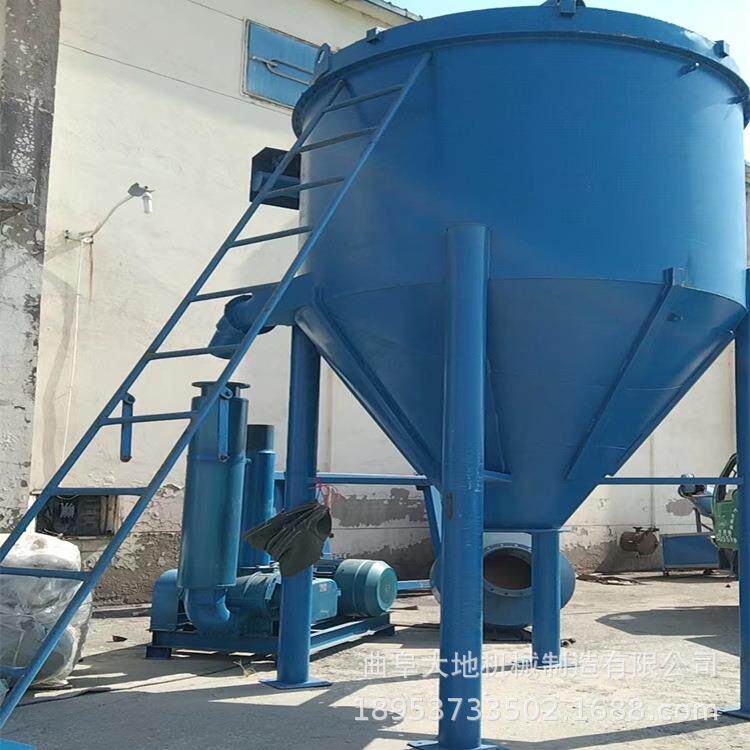 圆筒库粉煤灰气力输送机125型抽吨包粉煤灰装车吸灰机气力输送机