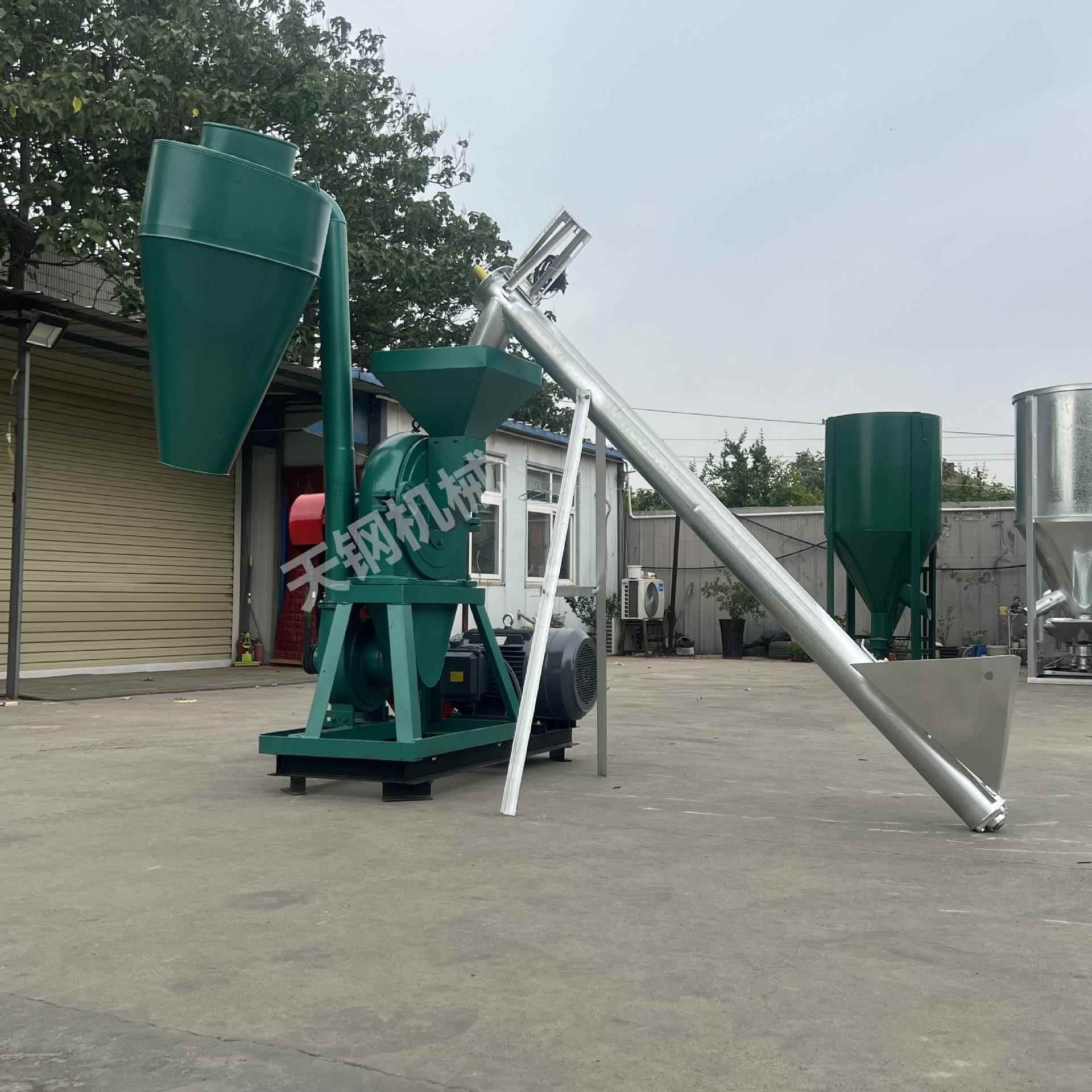 麦玉米粉碎机加厚铸铁齿爪粉机黄豆小谷五杂粮大碎型TIB磨粉机